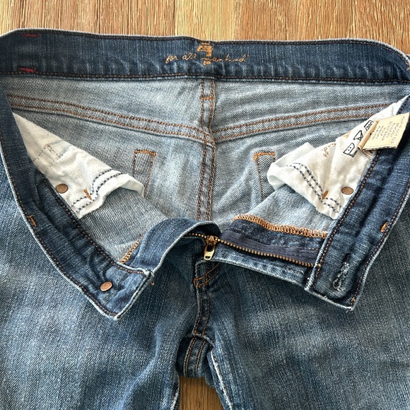 7 For All Mankind Bootcut Jeans, Size 28 - Picture 6 of 12